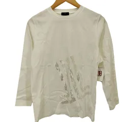 ランバンコレクション LANVIN COLLECTION ロゴ プリント クルーネック コットン カットソー レディース EUR：38 のサムネイル