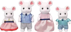 【新品】 エポック社 マシュマロネズミファミリー シルバニアファミリー Sylvanian Families STマーク認証 ドールハウス FS-33 おもちゃ 人形