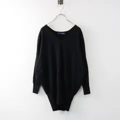 スローブイエナ SLOBE IENA Vネックニュアンスロングプルオーバー ニット セーター ウール 長袖 チュニック【2400014326680】