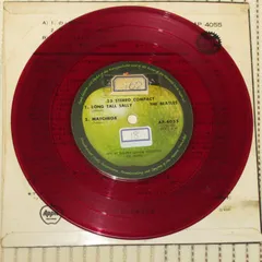 ビートルズ◉希少 フチ有り400円赤盤●のっぽのサリー(オデオン セカンド) ビートルズ◉希少 フチ有り400円赤盤○のっぽのサリー(オデオン