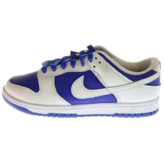 NIKE (ナイキ) DUNK LOW RETRO RACER BLUE DD1391-401 ダンク レトロ レーサーブルー ローカットスニーカー ホワイト/ブルー US8/26.0cm