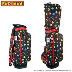 PAC-MAN パックマン キャディバッグ レッド OCB0009 バンダイナムコ