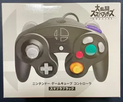 ニンテンドー　ゲームキューブ　コントローラ　スマブラブラック　【未開封品】【アウトレット倉庫在庫】【外箱傷み、凹みあり】【北海道、沖縄、九州、離島はお届け不可】
