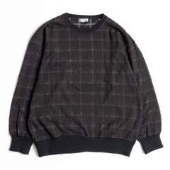 【80年代】COMME des GARCONS HOMME【80S チェック柄 ニット セーター】 ギャルソン オム y2306030のサムネイル