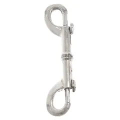 CHROME HEARTS (クロムハーツ) フレアニー ダブルクリップ スイベル キーケース キーリング シルバーのサムネイル