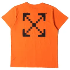 OFF-WHITE オフホワイト Tシャツ サイズ:XL デジタル アロー ロゴ プリント クルーネック 半袖 SCAFFOLDING S/S SLIM TEE 19AW オレンジ トップス カットソー カジュアル ストリートのサムネイル