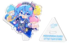 【中古】アクリルスタンド・アクリルパネル 星街すいせい＆リトルツインスターズ さんかくアクリルスタンド 「バーチャルYouTuber ホロライブ×サンリオキャラクターズ」