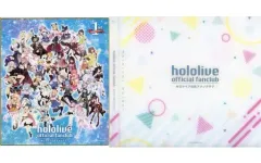 【中古】グッズセット 集合 開設1周年記念デザイン フルカラー色紙＆色紙ホルダー 「バーチャルYouTuber ホロライブ」 ホロライブオフィシャルファンクラブ継続特典