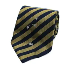 バーバリーズ シルク ネクタイ ストライプ柄  中古 ABランク