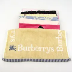 バーバリー/イヴ・サンローラン/バービー他 ハンカチ 7点セット 花柄 ロゴ等 まとめて 大量 ブランド レディース 【中古】