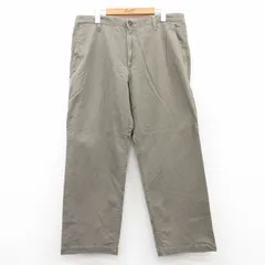 W36/古着 ドッカーズ パンツ メンズ ワンポイントロゴ ベージュ系 カーキ 25jun02 中古 ボトムス ロング