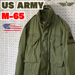 【米軍】M-65　3rdタイプ　1976年　フィールドジャケット　野戦服　OD　XSレギュラー　ミリタリー　USアーミー