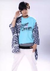 [중고]생사진(남성) BOYS AND MEN/혼다 고후미/무릎상·의상 하늘색.T셔츠·미소/Power Of Dream 생사진