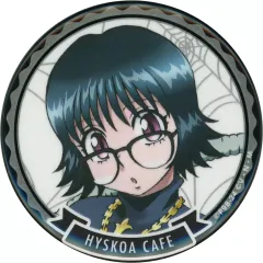 【中古】バッジ・ビンズ シズク=ムラサキ(等身) 「HUNTER×HUNTER×animatecafe 奇術師ヒソカのヒソカフェ 第2弾 トレーディング缶バッジ」
