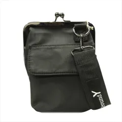 23ss グラウンドワイ ヨウジヤマモト GroundY SHOULDER BAG WITH CLASP CLOSURE ショルダー クロスボディ  バッグ 鞄 ポシェット ロゴ がま口 GA-A13-958-1-02 黒 ブラック メンズ レディース - メルカリ