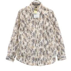 未使用 Eddie Bauer エディーバウアー 総柄 長袖 シャツ PS レディース 古着