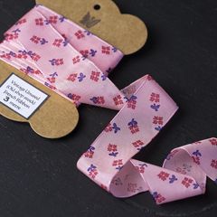ヴィンテージ ベルギー 少年少女と家と羊と雲と木 チロリアン刺繍 