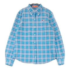 サイズ：L BEAMS GOLF ビームスゴルフ  長袖シャツ ボタンダウン チェック柄 ブルー系 [240101462798] ゴルフウェア レディース ストスト