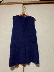 【古着】ロングベスト