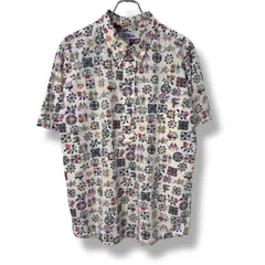 90s Reyn spooner Pullover Cotton Hawaiian Shirt 90年代 レインスプーナー ハワイアンシャツ アロハシャツ プルオーバー 半袖 ビキニタグ ボタニカル 古着 ヴィンテージ ビンテージ