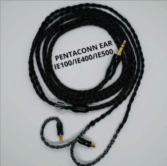 【超希少-1点限定】16コア IE100 400 500/3.5mm ミニプラグ リケーブル Audio