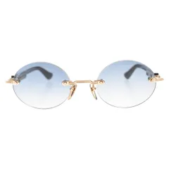 CHROME HEARTS (クロムハーツ) DEEPIII フローラルクロス リムレス サングラス ブラック ゴールド 51□21-146のサムネイル