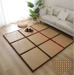 4枚セット】麻の葉柄 長角プレイスマット折敷 M苦楽園オリジナル45cm