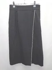 ◇ ⊂ ◎ NOLLEY'S sophi ノーリーズソフィ シンプル 膝下丈 タイト スカート サイズ38 ブラック レディース E  【1505290037464】のサムネイル