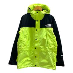 THE NORTH FACE (ザノースフェイス) Mountain Light Jacket マウンテンライトジャケット GORE-TEX ラグラン ゴアテックス NP11834 S 蛍光イエロー×ブラック メンズ/045