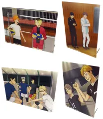 【中古】アクリルスタンド・アクリルパネル 全4種セット アクリルボード 「一番くじ ハイキュー!! ～10th anniversary!～」 C賞