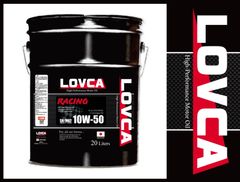 送料無料★LOVCA RACING 10W-50/20L★2輪4輪兼用★日本製