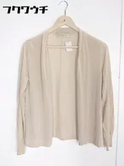◇ BEAUTY&YOUTH UNITED ARROWS ニット 長袖 カーディガン ベージュ レディース 【中古】 【1002800507177】