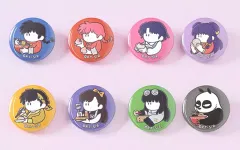 【中古】バッジ・ビンズ 全8種セット 「らんま1/2 いただきますトレーディングまめかん」