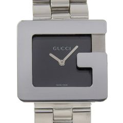 【GUCCI】グッチ 3600J ステンレススチール クオーツ アナログ表示 ボーイズ 黒文字盤 腕時計
