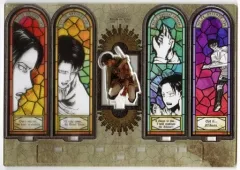 【中古】雑貨 リヴァイ・アッカーマン ジオラマアクリルステンド 「進撃の巨人 ”MEMORIAL FRAGMENT” リヴァイバースデー2021」
