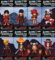 [중고] 피규어 총 8종 세트 [원피스] 월드 콜렉터블 피규어~ONE PIECE FILM Z~vol.3