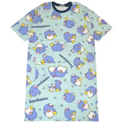 タキシードサム Tシャツ ワンピース 半袖 総柄 部屋着 ルームウェア サンリオ キャラクターズ tx1752-257のサムネイル