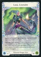 【中古】Flesh and Blood ELE031・ELE222[T]：Lexi  Livewire // Rosetta Thorn