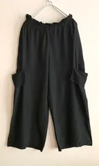 ヨウジヤマモト タコ紐 パンツ 黒 2 ワイドパンツ mqdefault.jpg