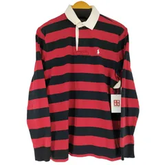 ポロバイラルフローレン Polo by RALPH LAUREN スモールポニー刺繍 L/S ラガーシャツ メンズ import：M 