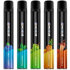 電子タバコ 使い捨て シーシャ 5風味セット 持ち運び VAPE ベイプ ポケットシーシャ 爆煙 水蒸気たばこ 禁煙パイポ 大容量 7500回吸引可能 ニコチンなし タールなし SKIRA