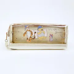 ディズニー くまのプーさん Wファスナーペンケース 文具 スクール  Disney