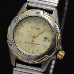 CITIZEN Air Diver's 200m チタン 6018-G12625 - メルカリ