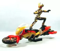 【中古】食玩 トレーディングフィギュア 仮面ライダーアギト＆マシントルネイダー(スライダーモード) 「ザ・ライダーマシン3」 