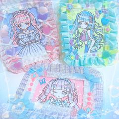 ゆめかわいい原画♡トレカケースデコ イラスト