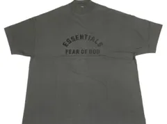 新品☆Fear of God ロゴTシャツEssentials 黒