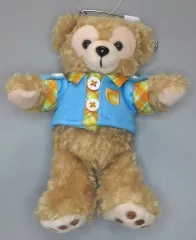 【中古】ぬいぐるみ ダッフィー ぬいぐるみバッジ 「ダッフィー＆フレンズのワンダフルフレンドシップ」 東京ディズニーシー限定