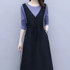 ロング丈 ジャンパースカート ワンピース 膝下 ロング 袖なし ノースリーブ Vネック フレア Aライン リボン ウエストリボン バックスリット ポケット かわいい 大人可愛い きれいめ シンプル カジュアル 大人 上品 おしゃれ 大人女子 こなれ感 ラブリー