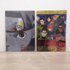 NARUTO 劇場版他 クリアファイル 2枚セット(WB506