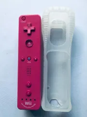 Wii リモコン モーションプラス　ピンク　シリコンカバー RVL-036 Nintendo Remote Plus Motion Controllers Pink Silicone Cover